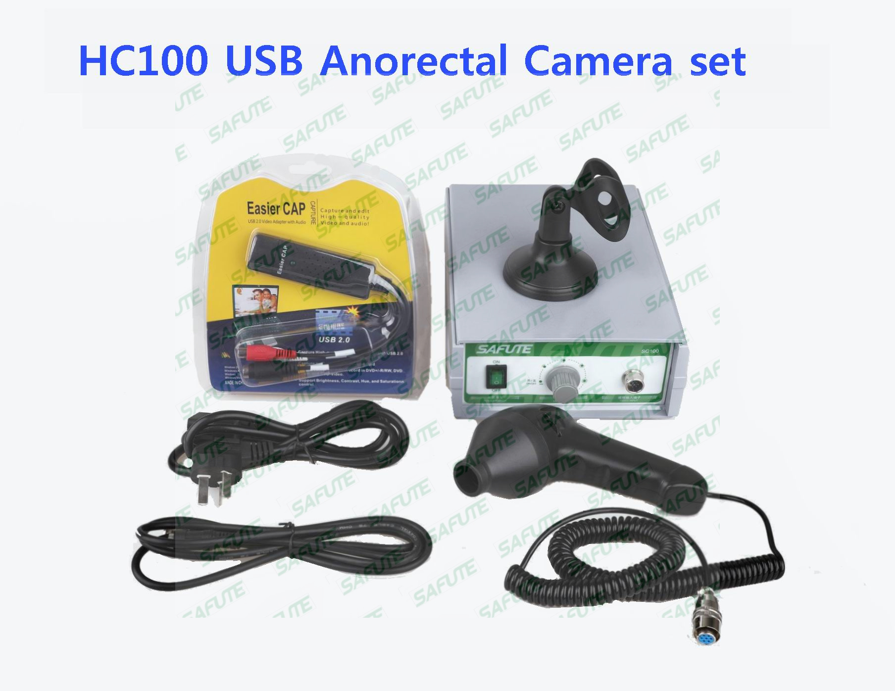 Anorectal Camera set CCD camera with led light source with dignosis workstation software
